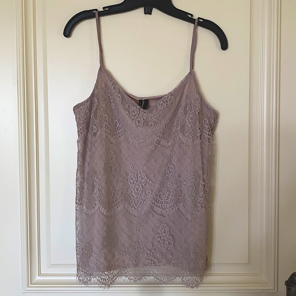 NWT- lace cami top